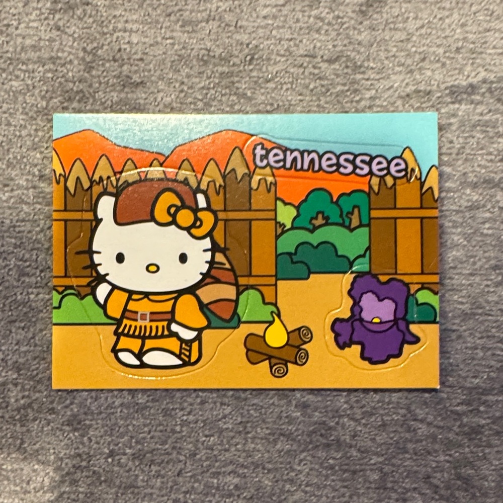 Hello Kitty Tennessee Collectable Card